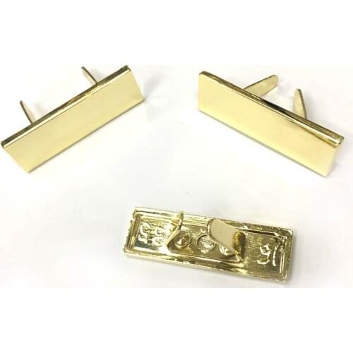 35 x10 mm Gold metal logo labels tags , Metal Label, Label , Logo label