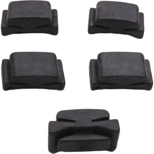 5Pcs/set Mini Lightweight Guitar Silicone Pick Holder DIY Replacements