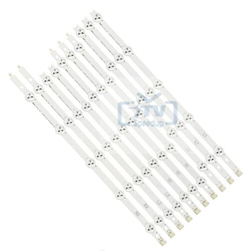 8set/80pcs LED TV Part For LG 42LN542V 42LN541V 42LN541U LED Bars Backlight Strips Line Ruler 42" ROW2.1 Rev 0.01 L1 R1 R2 L2