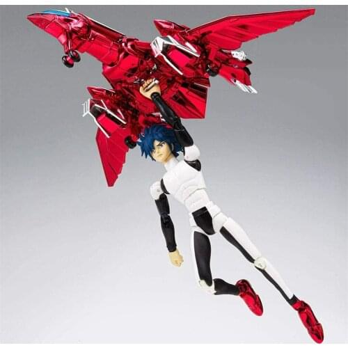 Bandai Saint Seiya Myth Cloth Steel Saint Sky Sho Revival Edition Tamashii Nations Collection Anime Model Action Figure Kids Toy