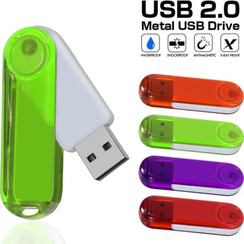 USB Flash Drive 2.0 Rotation 128gb Pen Drive 2.0 Memory Stick 32GB 16GB 8GB 4GB Usb Flash Card 64gb USB Stick 256Gb Flash Drives