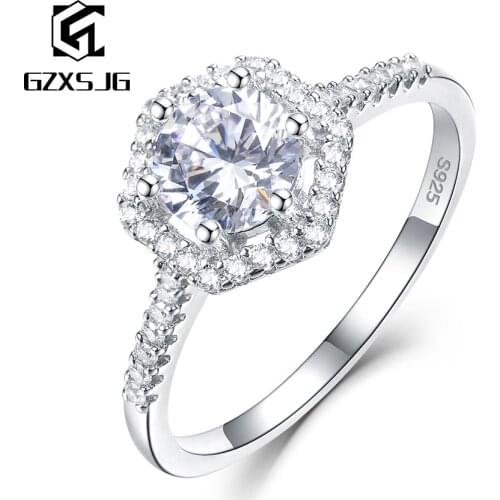 GZXSJG Women's Silver Rings