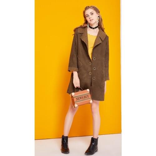 HiguraKago Women's Suede Coats