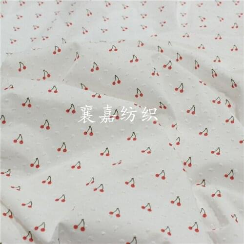 Cotton Fabric Pure Cotton Dot Cut Flower Fabric