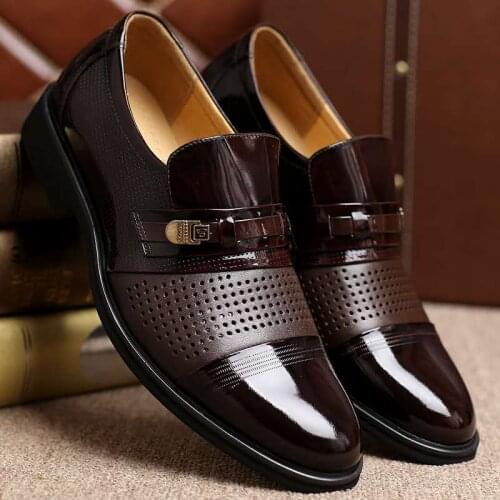 ICCLEK Men's Leather Sandals