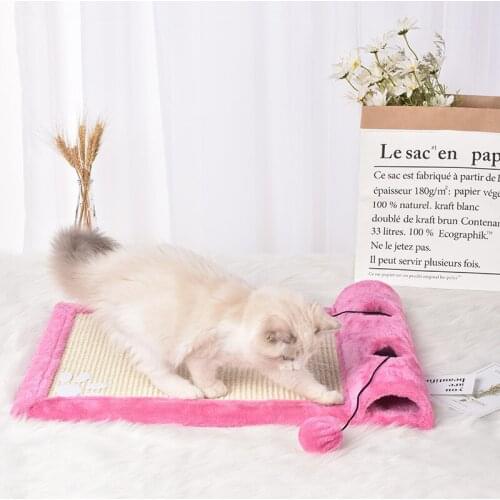 Cat Scratcher Interactive Toy Multifunctional Cat Scratch Board Corrugated Cat Scratch Board Funny Cats Toy Pet Supplies Cat Toy