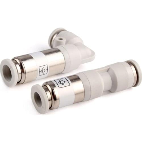 SPU Air Pneumatic Check Valve One Way Non-return Valve Hose Tube One Touch Qucik Fitting Connector Coupling SPV