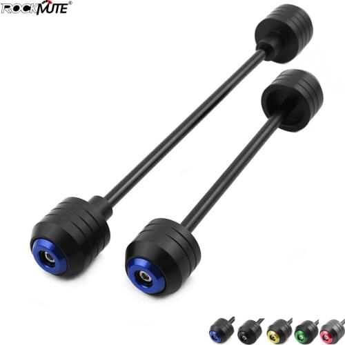 Front Rear Wheel Protector For KAWASAKI ZX-10 2004-2005 Motorcycle POM Circle Decoration Axle Fork Crash Sliders