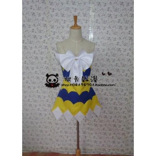 Custom Made Fairy Tail Cosplay Wendy Dress Costume for women/men/kids for party 11