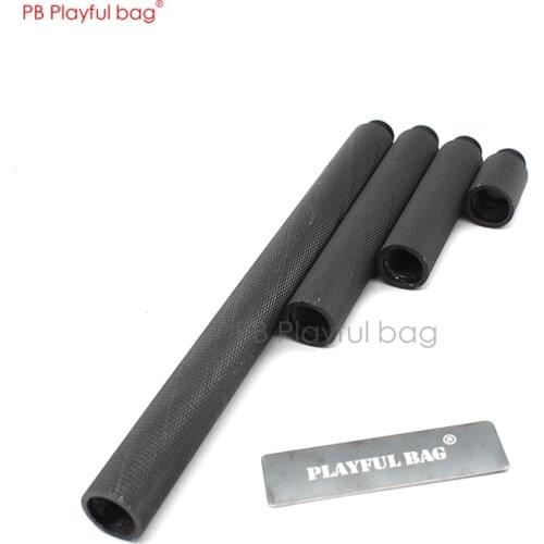 Outdoor sports fun toy 4-section knurled casing water bomb gun universal casing bump tube 14 reverse tooth suspension tube PI21