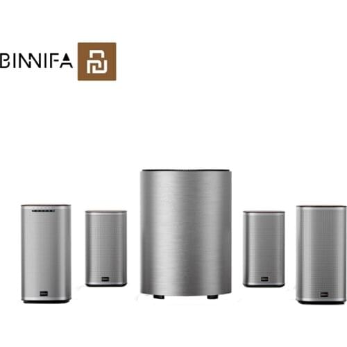 Youpin BINNIFA Dolby Digital 5.1 Surround Home Theater Max 3D Log Subwoofer 2 Ti Power Amplifier 3 DSP 5.8G Wireless Connect