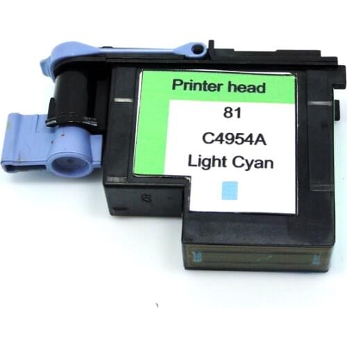 YOTAT 1pcs LC Remanufactured for HP 81 print head C4954A for HP81 printhead Designjet 5000 5000ps 5500 5500ps