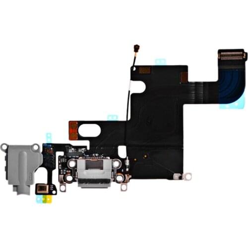 Charging Flex Cable For iPhone 6 4.7" USB Charger Port Dock Connector With Mic Flex Cable