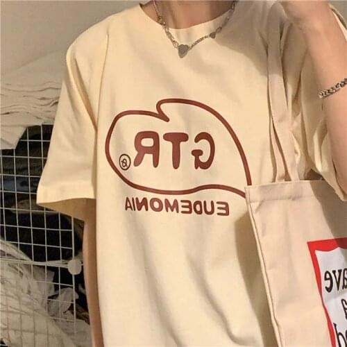 Women 2021 Summer Short Sleeve Dream Fashion Print Lady T-shirts Top T Shirt Ladies Womens Graphic Female Tee T-Shirt plus size