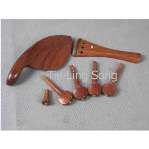 1set of 15"-16" viola fittings,tailpiece,chinrest,pegs #6429, instrument part