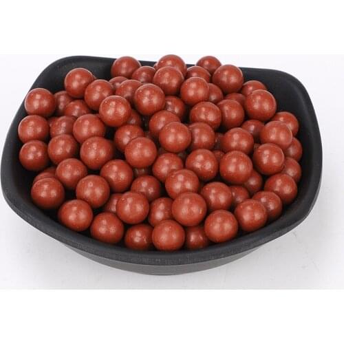 100pcs Slingshot Beads Bearing Mud Balls Safety Non-toxic Slingshot Ammo Solid Clay Balls for Outdoor Hunting Shooting