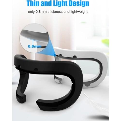 For HP Reverb G2 Replacement Face Pillow Silicone Face Pillow Protective Bracket Eye Mat For HP Reverb G2 VR Accessories 2pcs