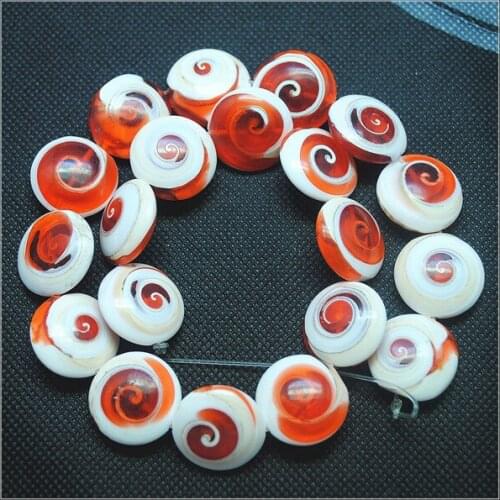 20pcs nature shell beads strings sea shell round shape of mother of pearl size 20mm top fashion diy beads accessories from farm