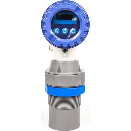 4-20ma 10m 4-wires explosive proof digital display fuel gasoline tank ultrasonic level sensor
