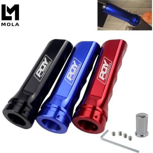 Aluminum Handle Emergency Parking Hand Brake Cover Grip Anti-slip Decoration Handbrake Sleeve for Universal Car HBC11