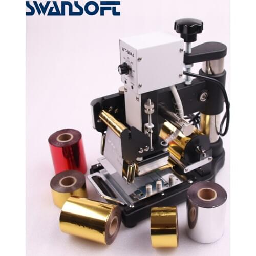 SWAN.SOFT 1pc Hot Stamping Machine for PVC Card Member Club Hot Foil Stamping Bronzing Machine WT-90AS
