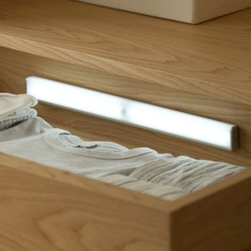 Wireless LED Cabinet Lights Motion Sensor Night Light with Magnetic Strip MAZI888