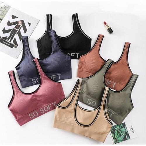 2pcs Seamless Tops Women Wireless Underwear Soft Padded Bras Set Backless Bralette Lingerie for Female