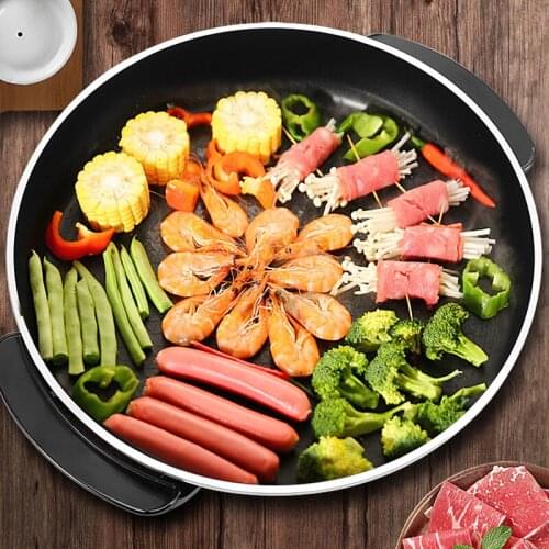 Household electric pancake pan with large electric pancake stalls is called electric frying pan electric frying pan hot pot