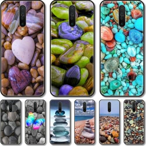 Beautiful rocks Phone Case For XiaoMi Redmi Note 10S 9S 8 7 6 T Pro Black Cover Silicone Back TPU