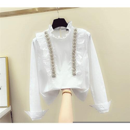 Блузки с воланом EFKGH China At AliExpress