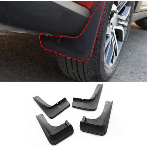 Hot For Mitsubishi Outlander 2016 2017 2018 2019 2020 Car Plastic Fender Soft Mudguard Protection Flap Splash Mud Guard Frame