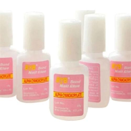 1pcs False Nail Gule Adhesive Tips Tools 3D DIY French Manicure Extension Fake Nail Art Decorations Rhinestones Gems Glue