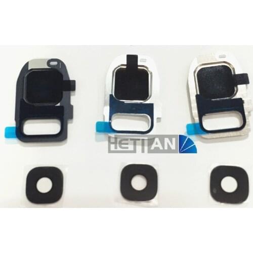 New Rear Back Camera Glass Lens Cover with Frame Holder for Samsung Galaxy S7 G930A G930F S7 Edge G935