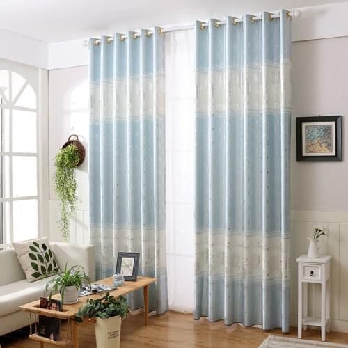 2021 New Simple and Modern White Silk Cationic Curtains Double Streamers Love Hot Silver Shading Bedroom Curtains