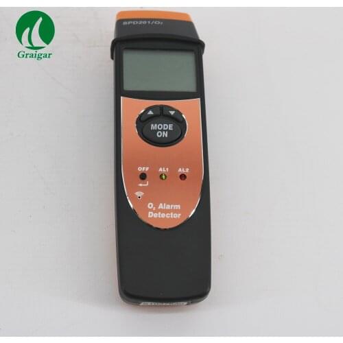 New High precise Oxygen Alarm Detector, SPD201/O2, with Measuring range: 0~25%(VOL)