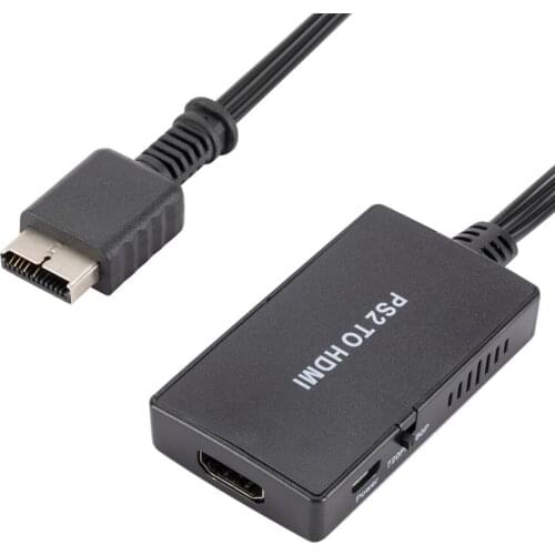 1080P/720P HD Converter For YJ PS2 YJ PS2 to HDMI-compatible Converter Adapter With Cable For PS1/2/3 To HDMI-compatible Cable