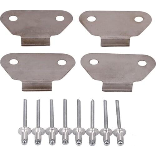 Motorcycle Saddlebag Lid Wear Strike Plates For Harley Touring Street Road Glide Road Glide King 1993-2013 Motorcycle Accessory