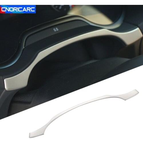 Car Styling Center Console Dashboard Decoration Strip Cover Sticker Trim For Audi A3 8V 2013-18 Interior Accessories