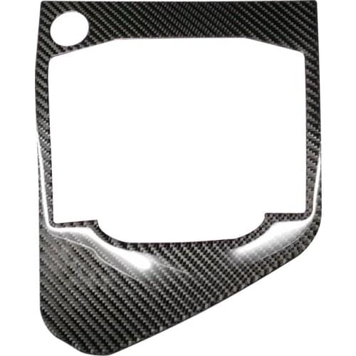 Car Interior Center Console Gear Shift Panel Cover Real Carbon Fiber Frame Trim For-Tiguan L 2017-2021