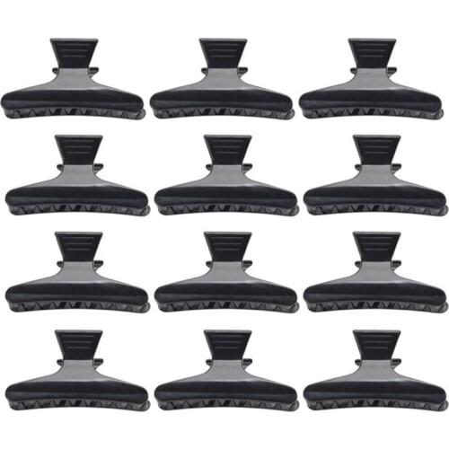 10 Pcs/lot Black Color Plastic Hair Clips Fashion Hair Claw Clip Teeth in Hair Accessories for Women Girls Simple Crab Clamp