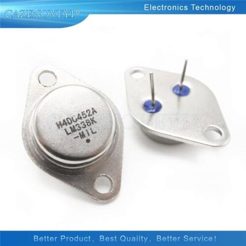 2pcs/lot LM338K TO3 LM338 TO-3 voltage regulator IC In Stock