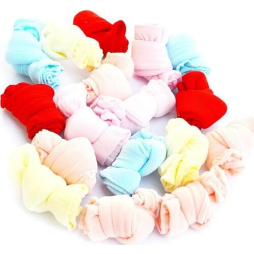 20Pair/lot childrens candy socks casual boys and girls thin socks