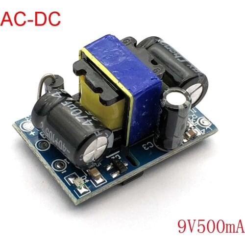 9V500mA Mini Switch Power Supply Module Board Built-in Module Power Supply AC-DC Step-down Module 9V 500mA Switching
