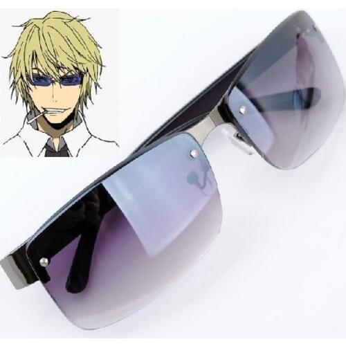 Anime DuRaRaRa!! Heiwajima Shizuo Sunglasses Eyewear Cosplay Glasses Cosplay Accessories