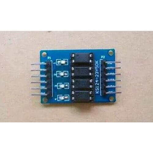 Free Shipping!!! PLC industrial control panels add / Quad optocoupler / optical isolation module sensor /Electronic Component