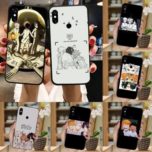 The Promised Neverland anime high quality Phone Case For Xiaomi Mi A1 A2 5 6 6PLUS 8 9 SE Lite MIX 2 2S MAX 2 3 Pocophone F1