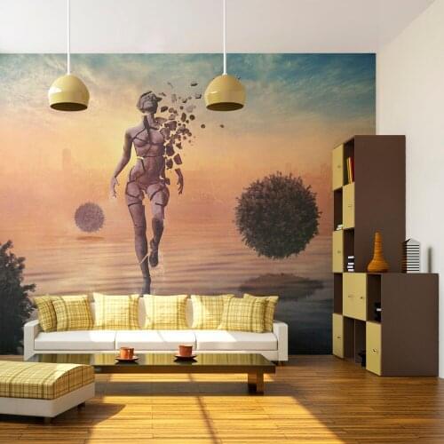 Wall mural-walk on water-350x270 cm