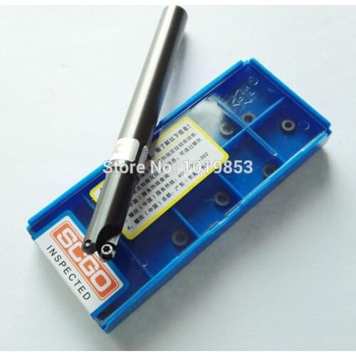 RD140-2.5R11*C10*80L Small diameter milling cutter bar 11mm cutter diameter for RDMW0501MO carbide inserts