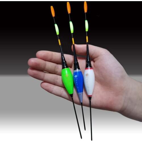 HLJFISHING Fishing Floats Electric Fishing Floats Night Light Luminous Floaters Summer Fishing Popular Bobbers Fishing Tackles