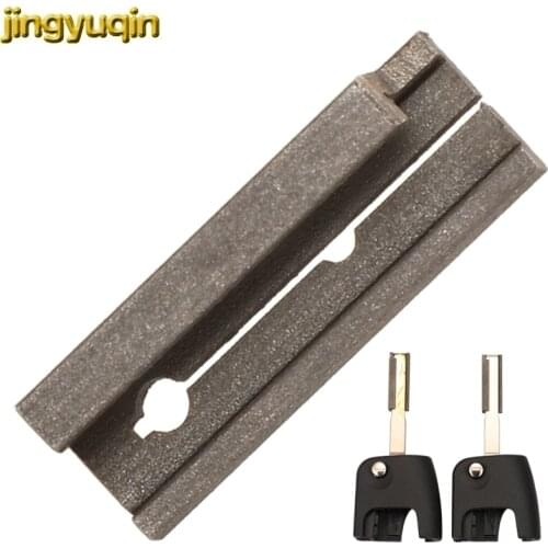 Jingyuqin 10pcs Remote Key Fixture Clamp For Ford Mondeo Car Keys Locksmith Manual Tools Chuck Cutting Machine Auto Parts HU101